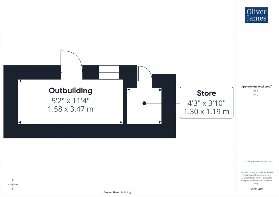 Floorplan for High Street, Catworth, PE28