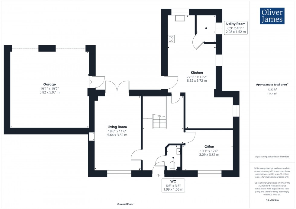 Floorplan for The Glades, Huntingdon, PE29