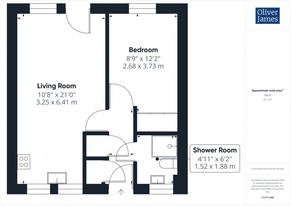 Floorplan for Brampton Road, Huntingdon, PE29
