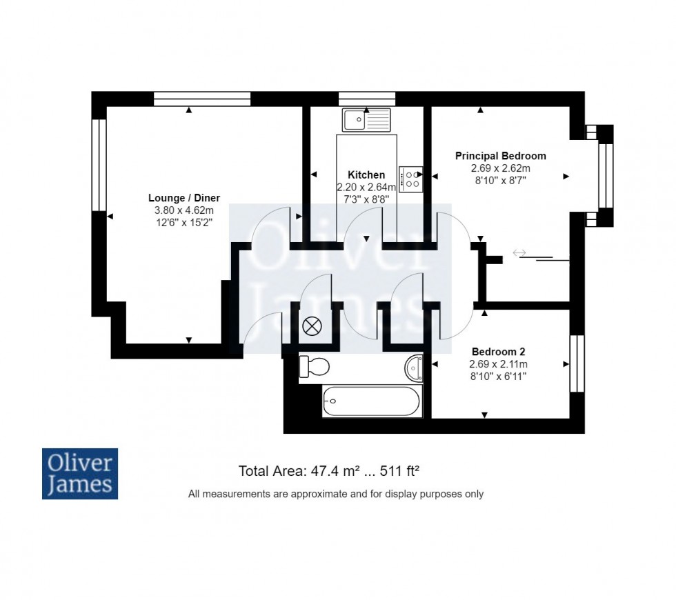 Floorplan for Ullswater, Huntingdon, PE29