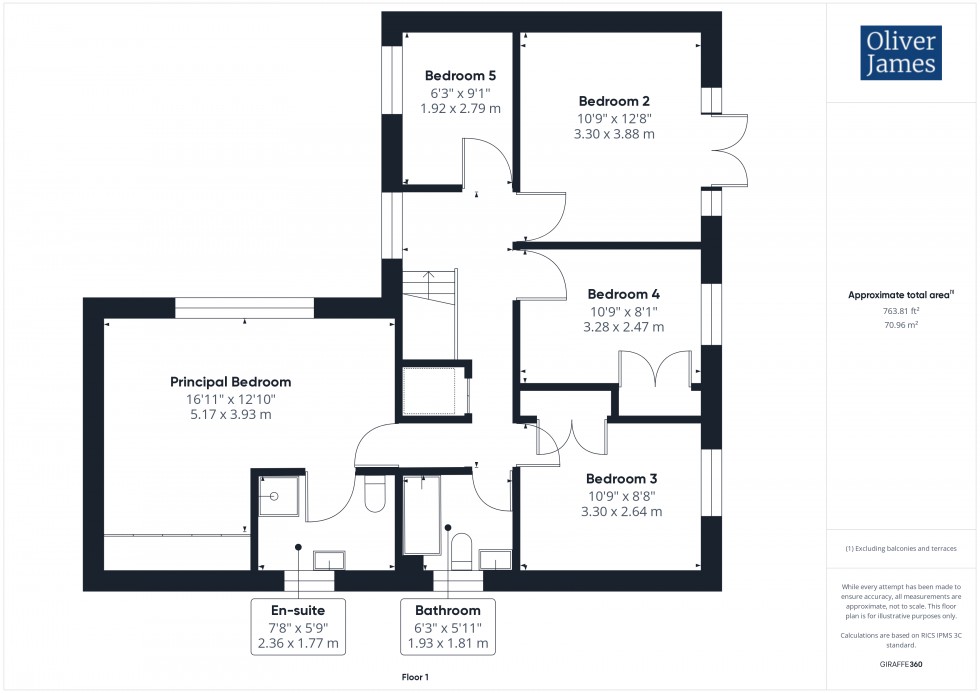 Floorplan for Fen Lane, Sawtry, PE28