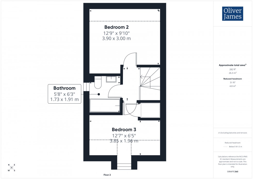 Floorplan for Cordwainer Road, Godmanchester, PE29