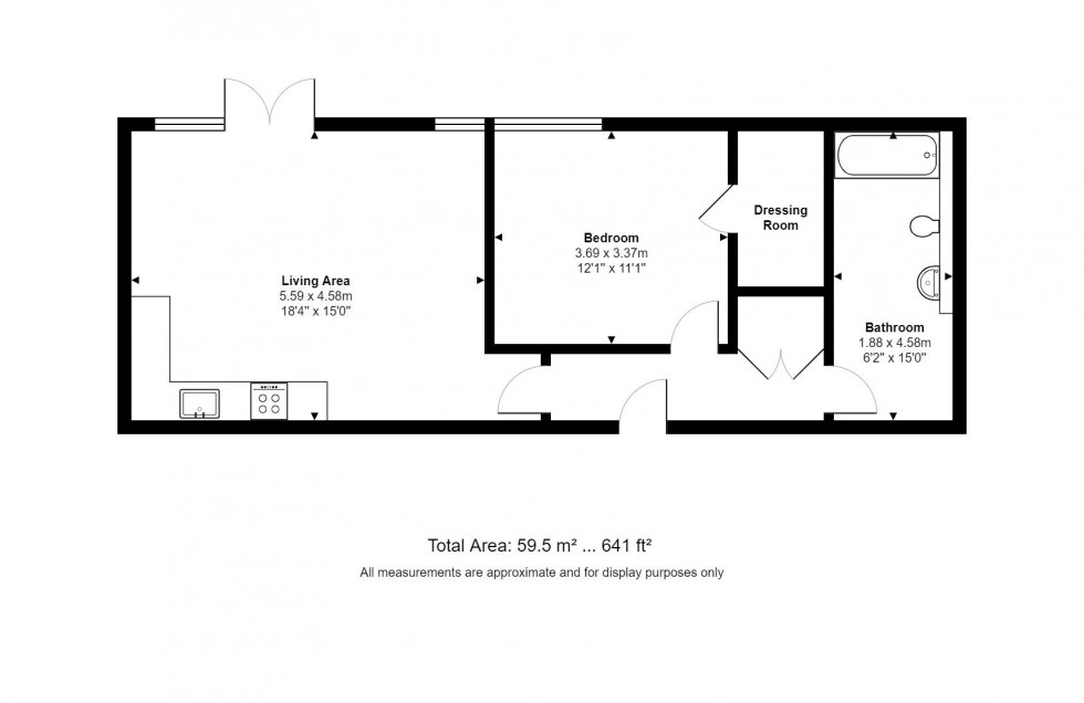 Floorplan for Anglian House, Huntingdon, Cambridgeshire.