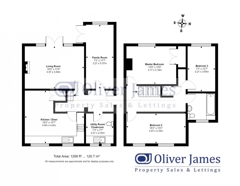 Manor Lane, Alconbury, Huntingdon, Cambridgeshire., 3 bedroom, Semi