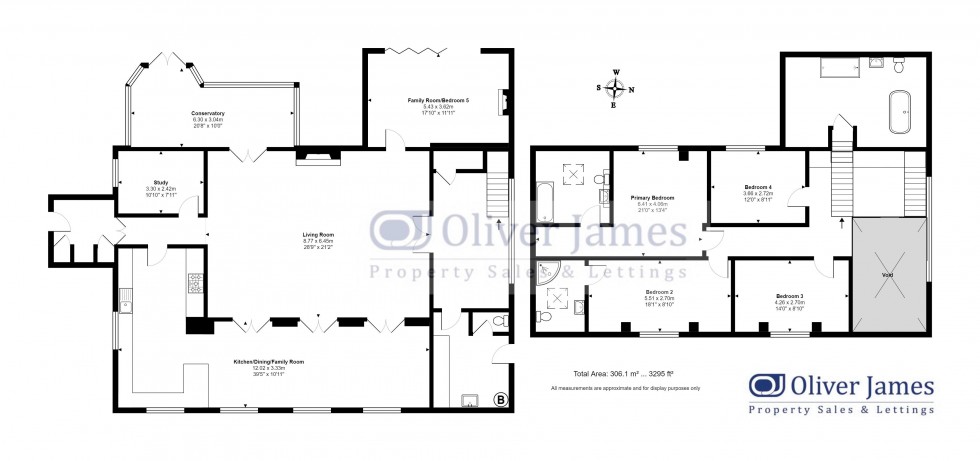 Floorplan for The Old Village Hall, Ugg Mere Court Road, Ramsey.