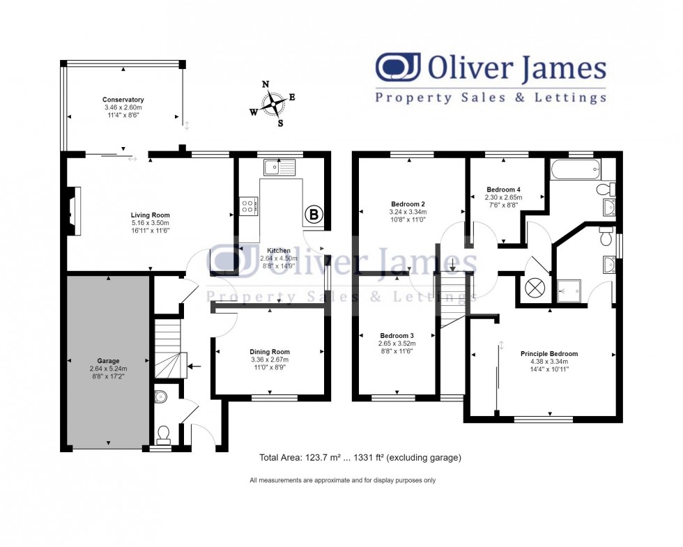 Floorplan for Eagle Way, Hartford, Huntingdon.