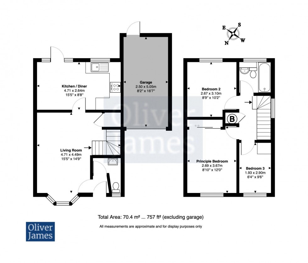 Floorplan for Orthwaite, Stukeley Meadows, Huntingdon