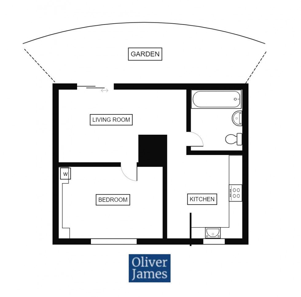 Floorplan for Great Northern Street, Huntingdon