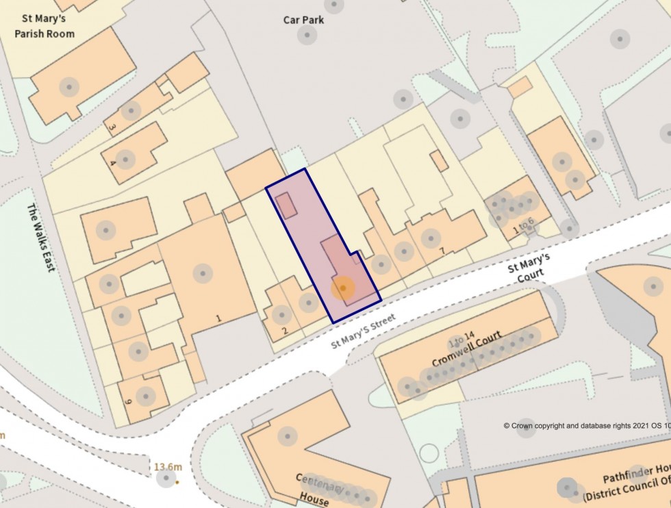 Floorplan for St. Marys Street, Huntingdon, Cambridgeshire,