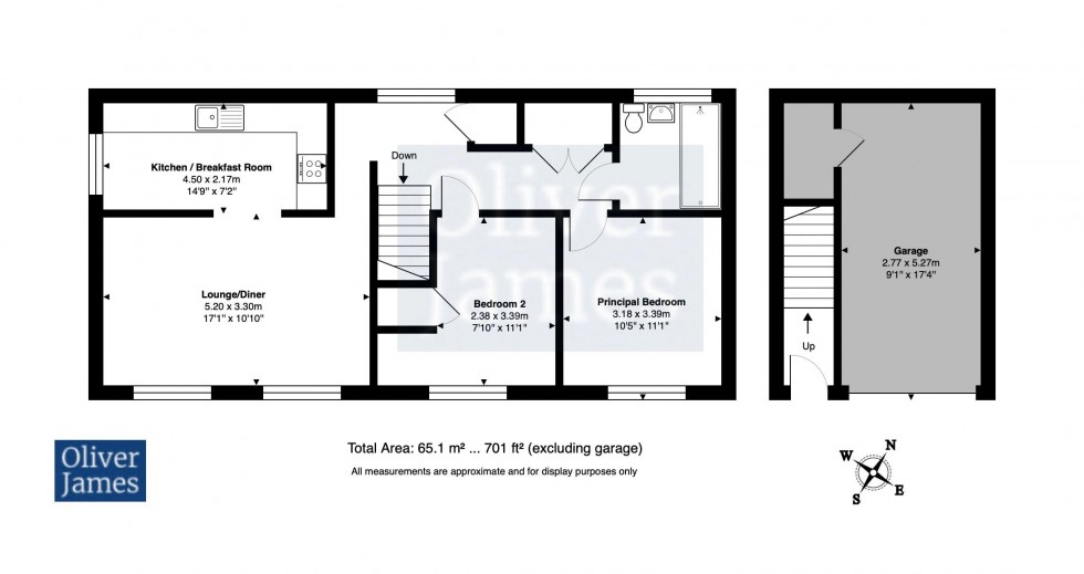 Floorplan for Cromwell Drive, Hinchingbrooke Park, Huntingdon.