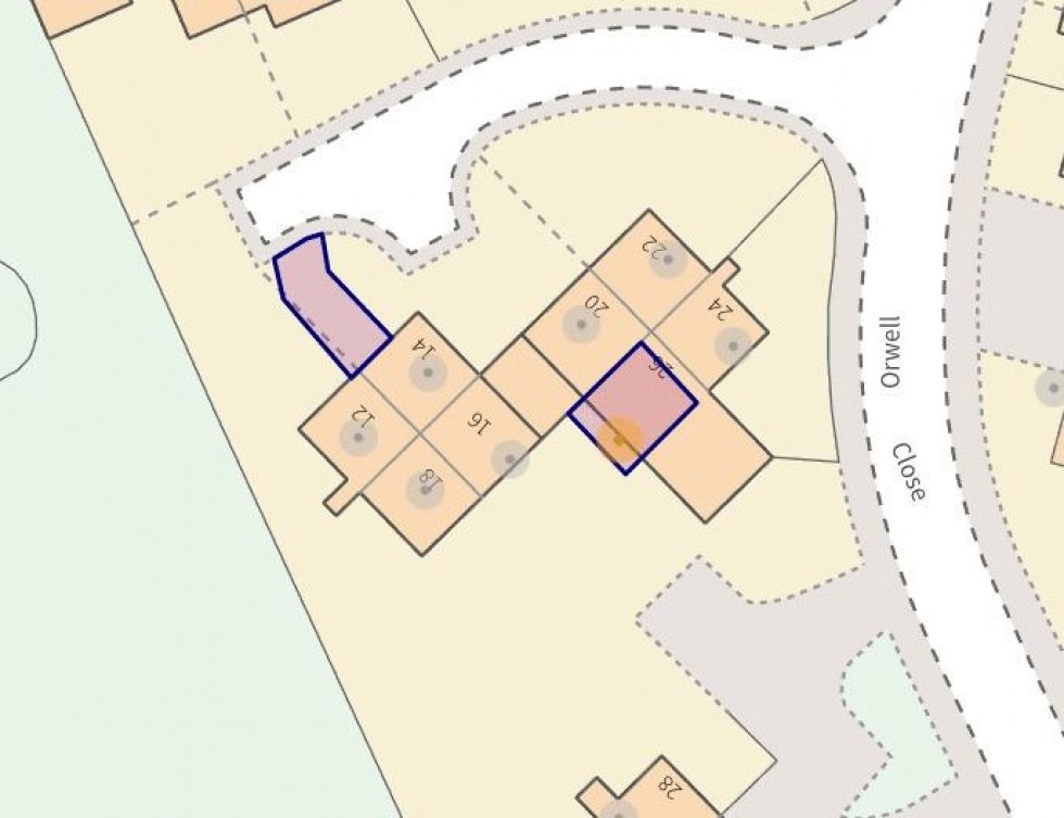 Floorplan for Orwell Close, St. Ives, Cambridgeshire.