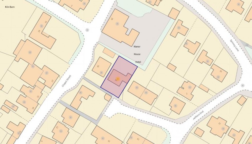 Floorplan for Hawthorn End, Alconbury, Huntingdon.