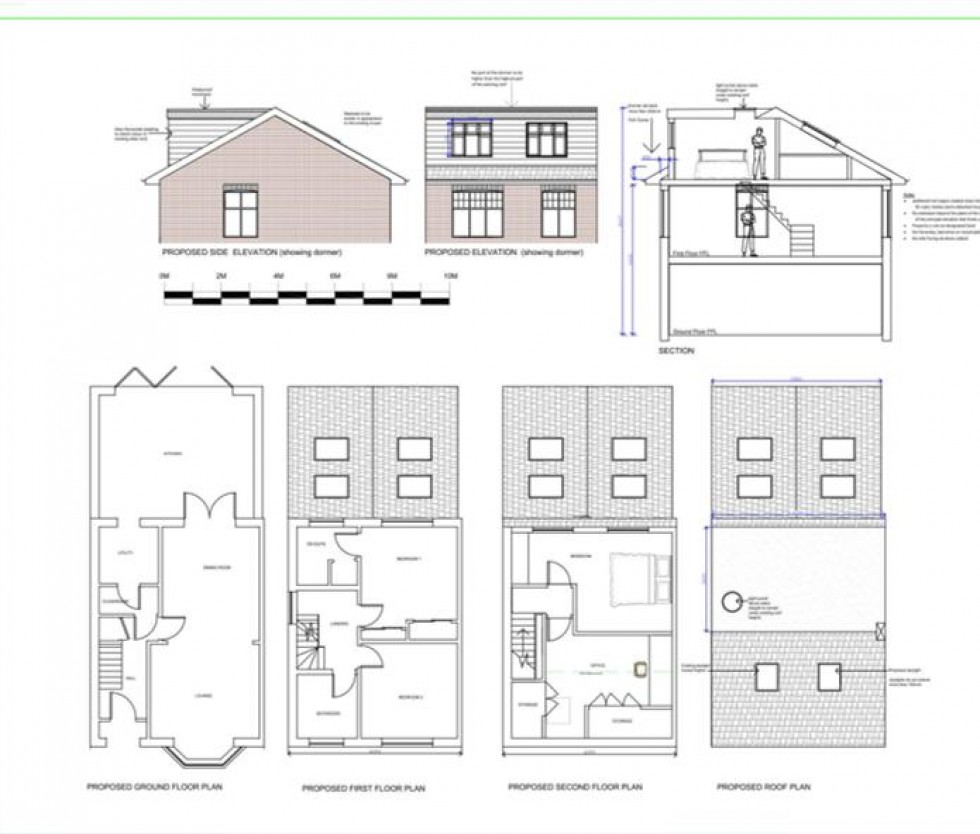 Floorplan for Kings Lane, St. Neots, Cambridgeshire.