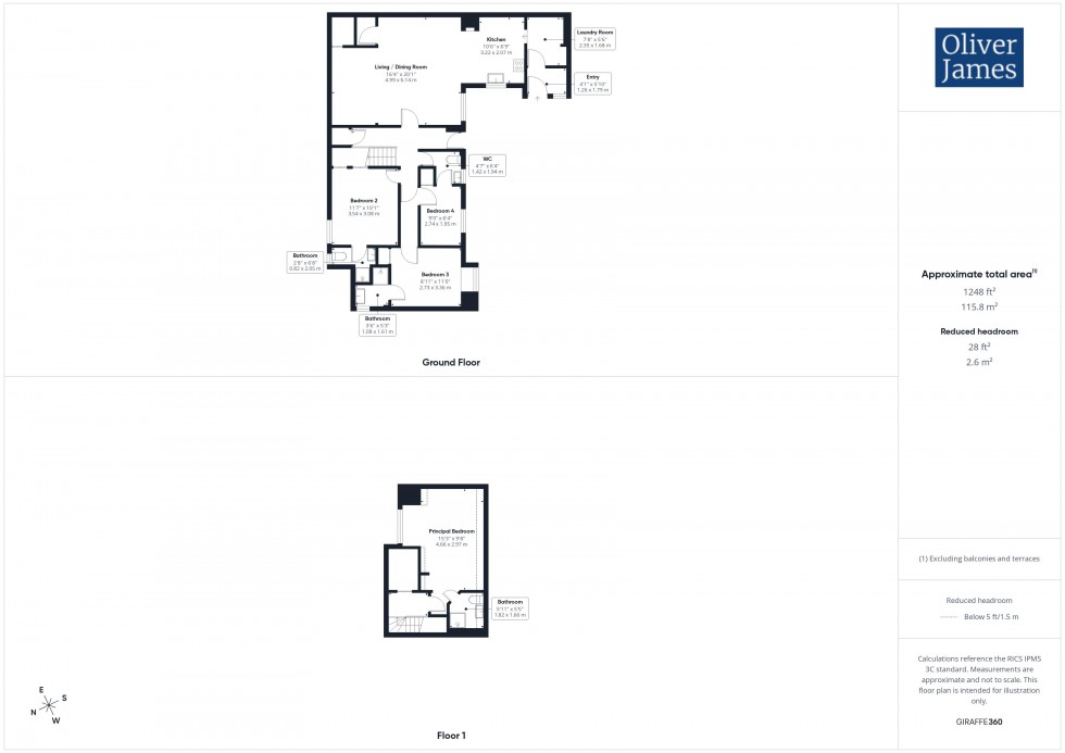 Floorplan for High Street, Hemingford Grey