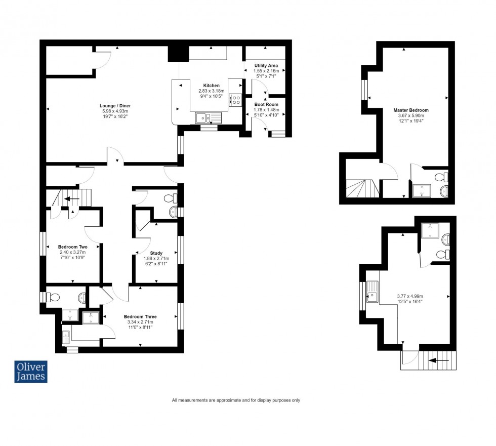 Floorplan for High Street, Hemingford Grey