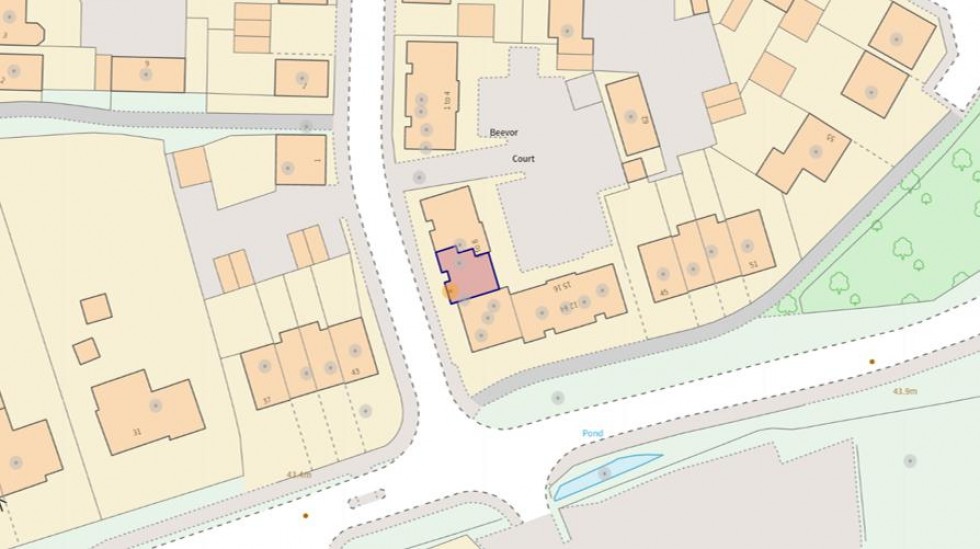 Floorplan for Beevor Court, Sapley, Huntingdon