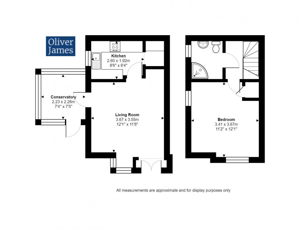Floorplan for Annesley Close, Sawtry