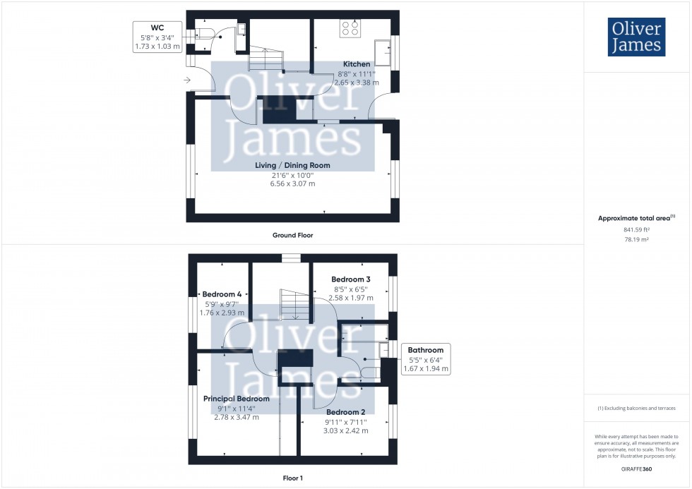 Floorplan for Middlefield Road, Sawtry, Huntingdon.