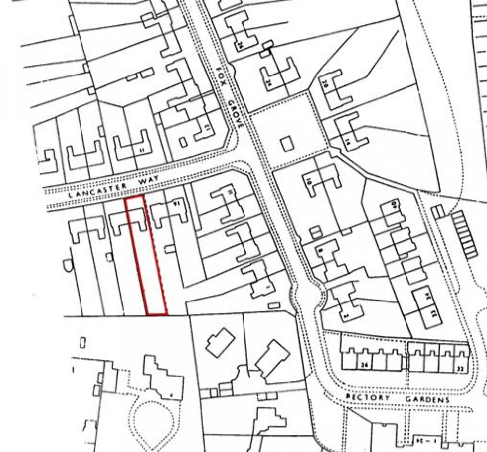 Floorplan for Lancaster Way, Godmanchester, Cambridgeshire.