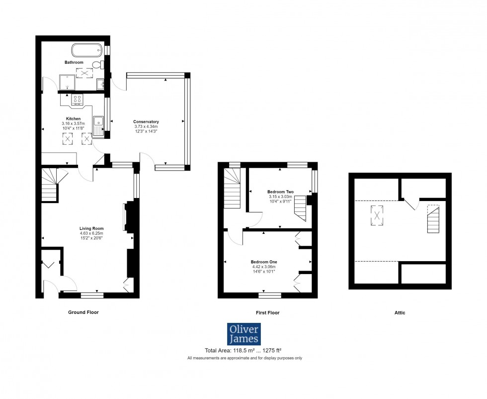 Floorplan for High Street, Oakington