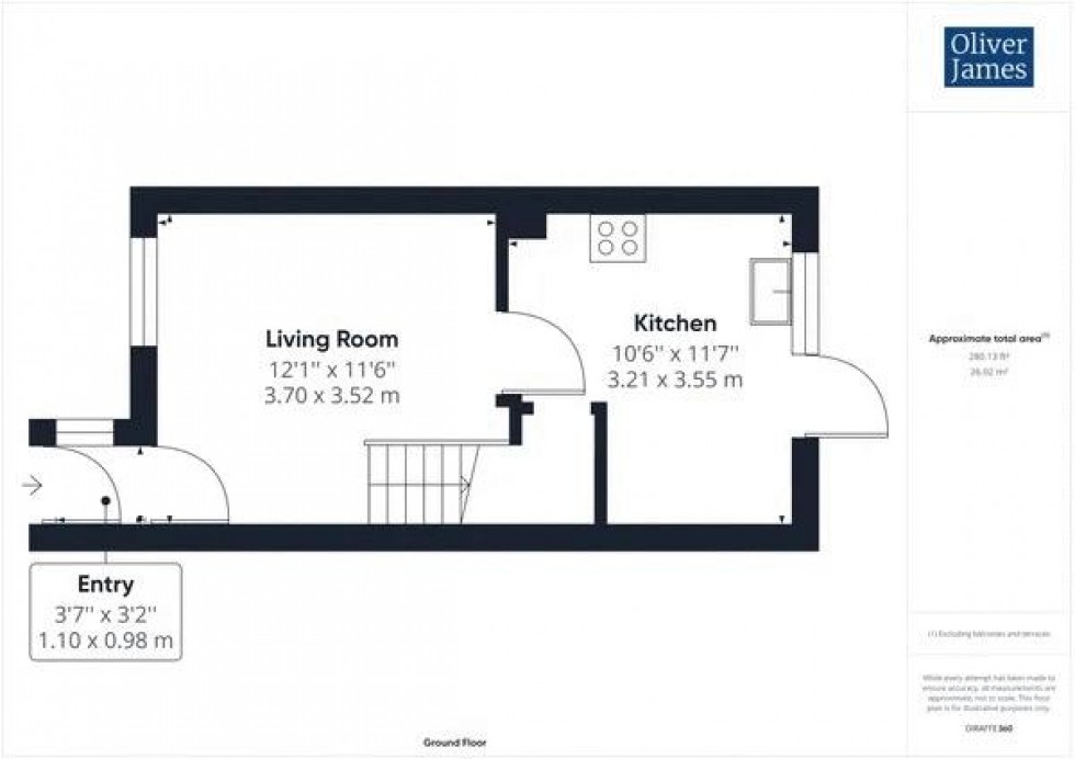 Floorplan for Ashton Gardens, Huntingdon