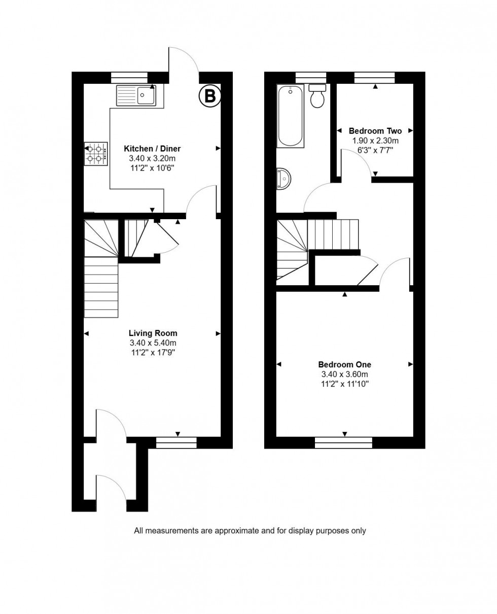 Floorplan for Orchard Close, Warboys