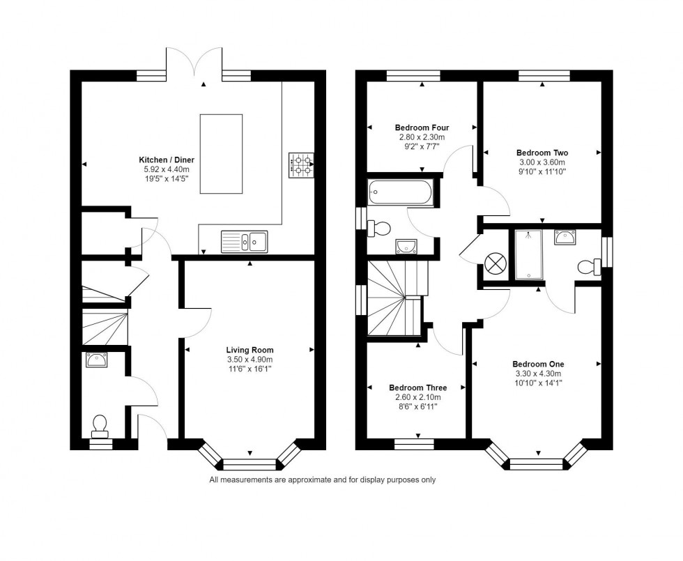 Floorplan for Druell Way, Alconbury Weald