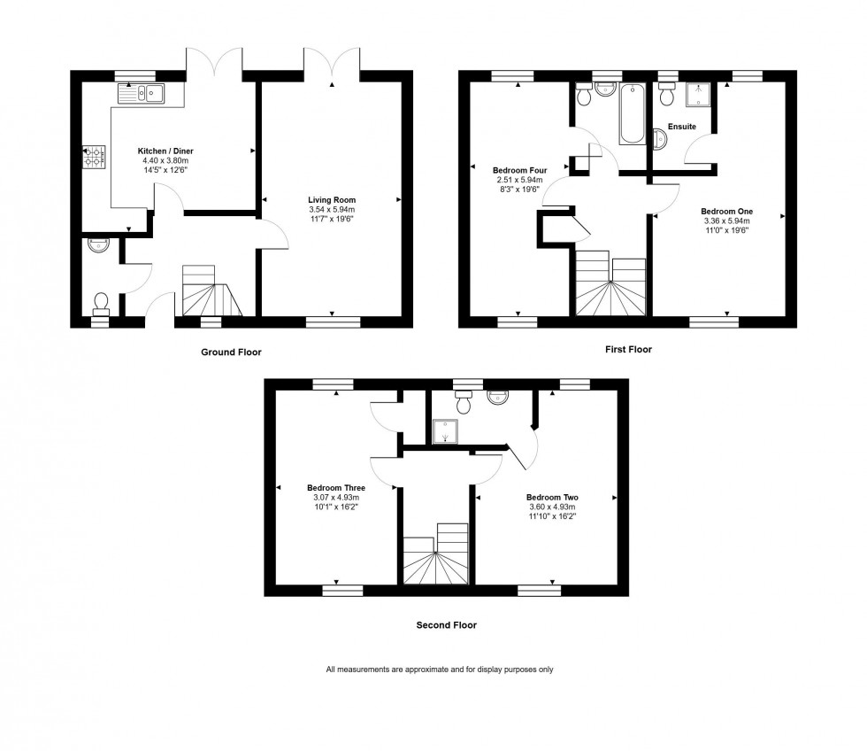Floorplan for Foxhollow, Cambourne