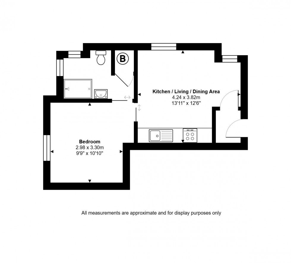Floorplan for London Road, St. Ives