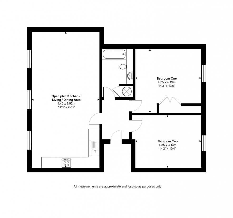 Floorplan for Bradbury Place, Huntingdon