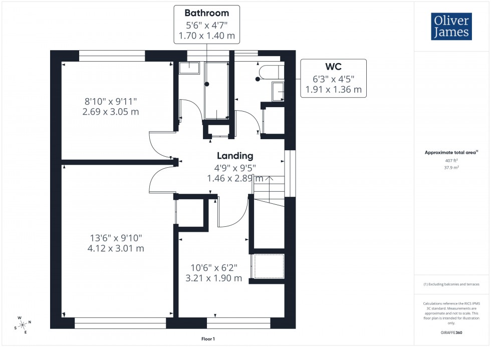 Floorplan for Layton Crescent, Brampton