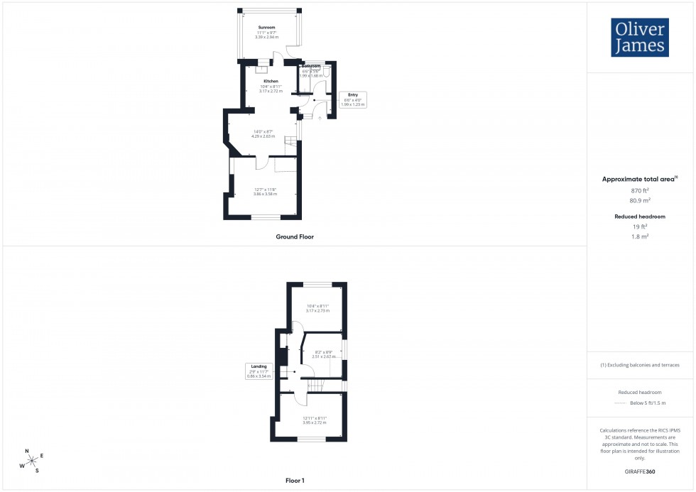 Floorplan for Main Street, Clopton