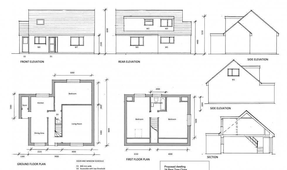Floorplan for Pear Tree Close, Fenstanton, PE28