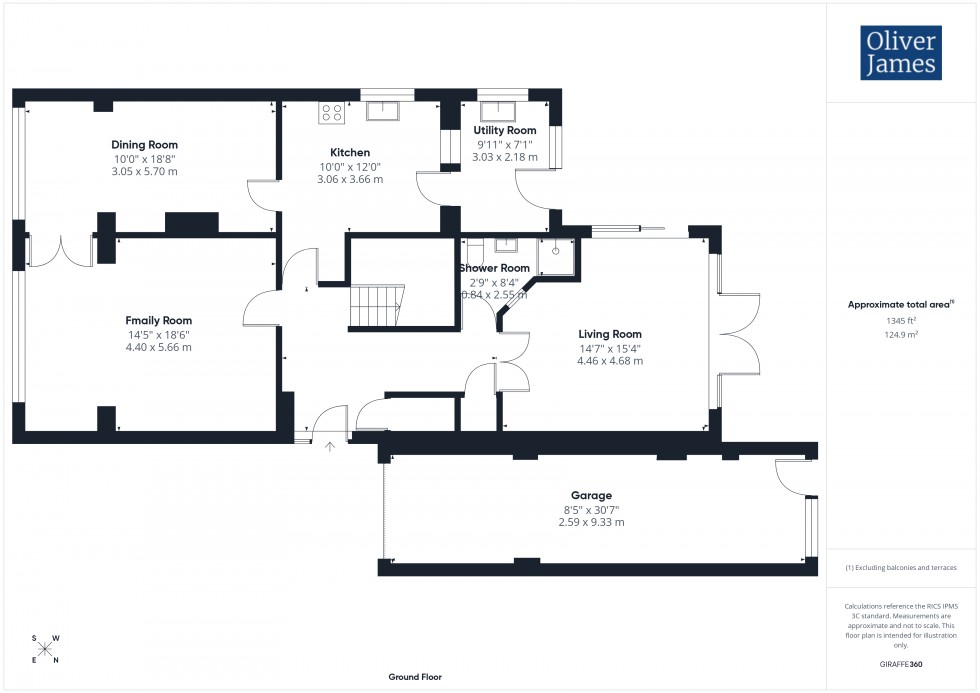 Floorplan for Chapel End, Great Gidding, PE28