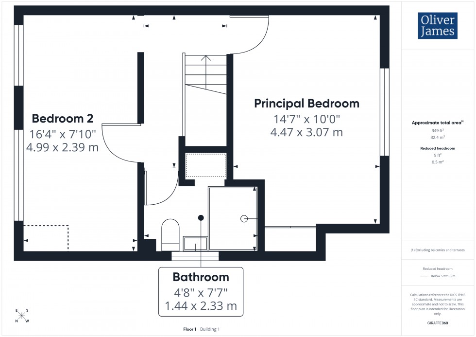 Floorplan for Oak End, Alconbury, PE28