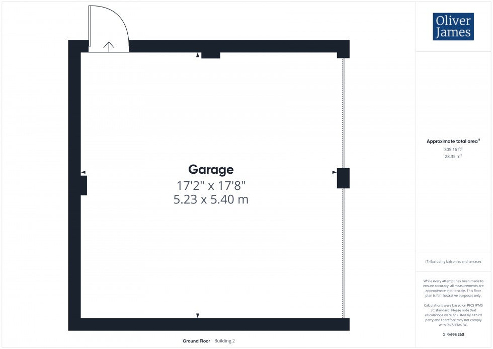 Floorplan for Owl Way, Hartford, PE29