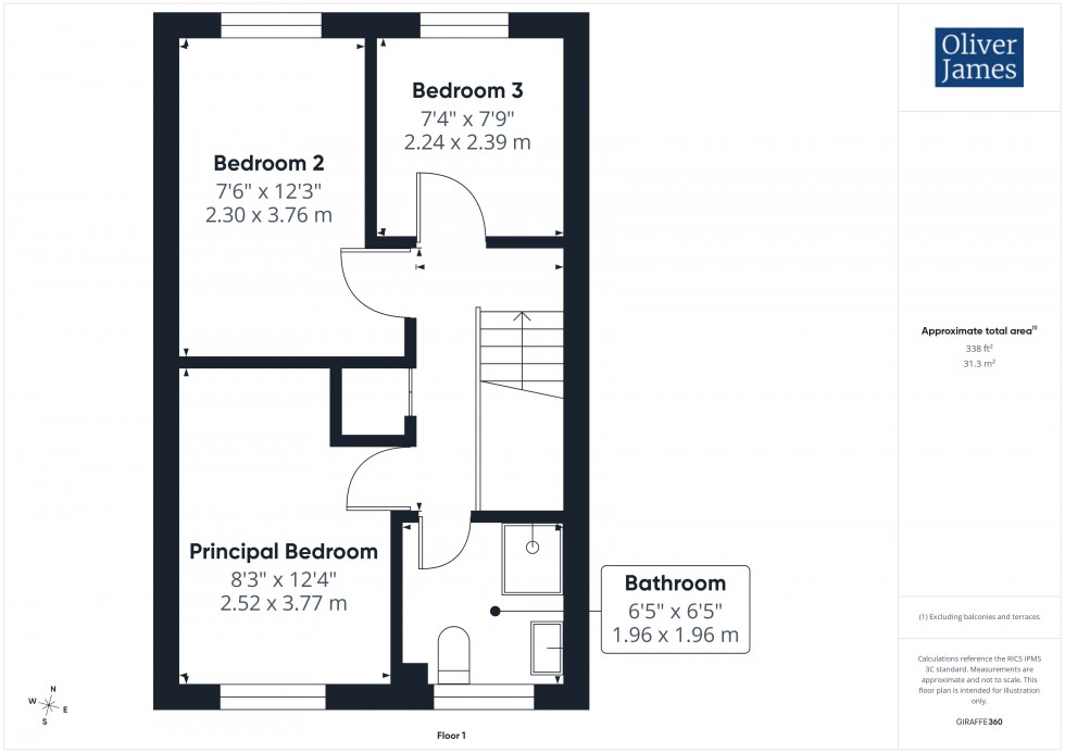 Floorplan for Wheatsheaf Road, Alconbury Weston, PE28