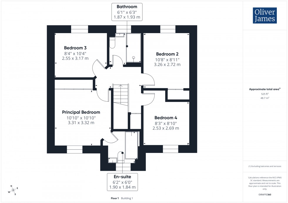 Floorplan for The Paddock, Alconbury, PE28