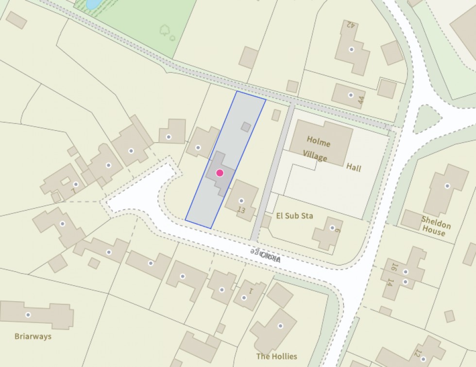 Floorplan for Vicarage Close, Holme, PE7