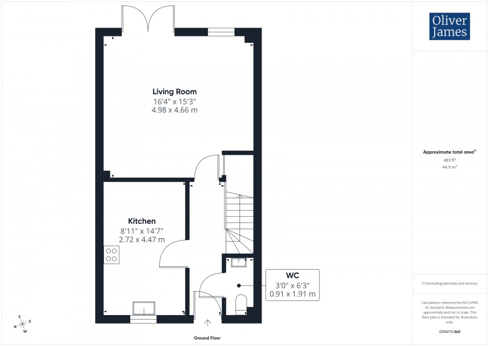 Floorplan for Ugg Mere Court Road, Ramsey, PE26