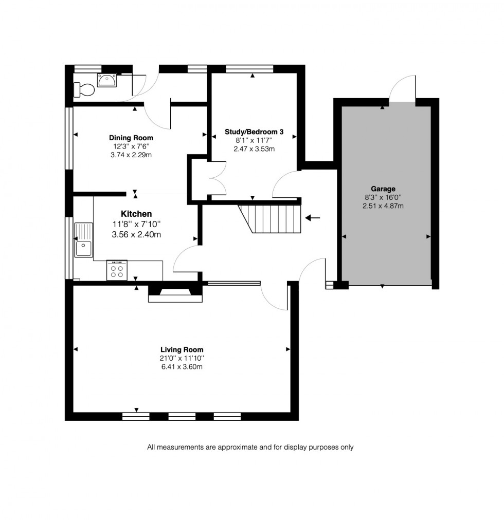 Floorplan for Church Road, Great Stukeley, PE28