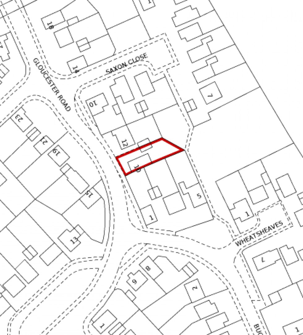 Floorplan for Gloucester Road, Sawtry, PE28