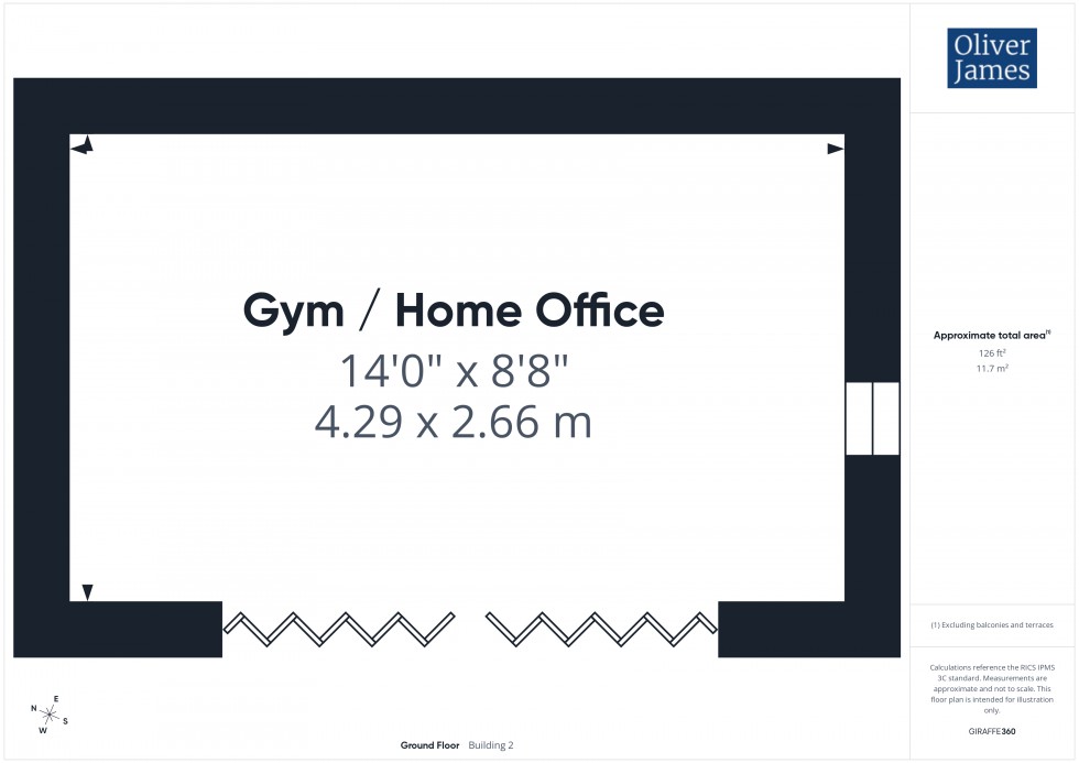 Floorplan for Church Road, Conington, PE7