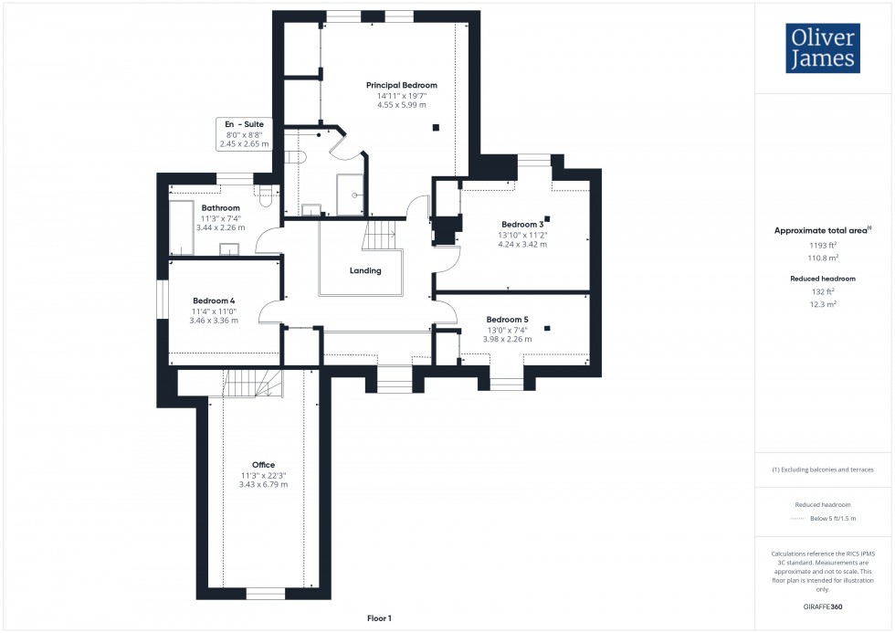 Floorplan for St. Ives Road, Hilton, PE28
