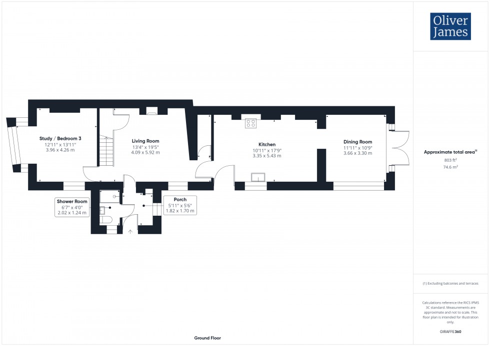 Floorplan for Blenheim Road, Ramsey, PE26