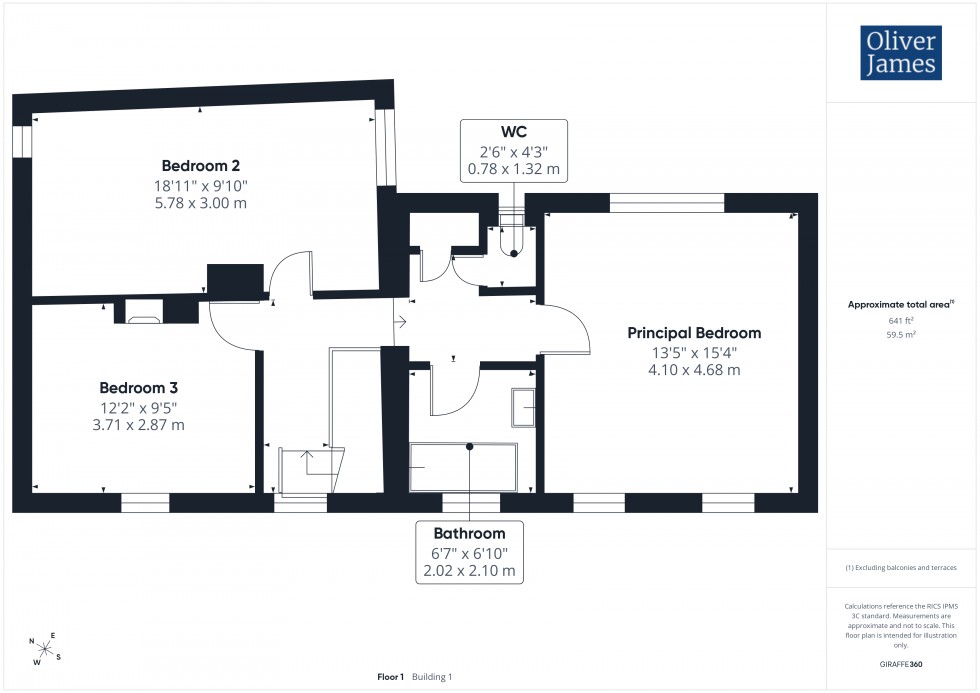 Floorplan for Great North Road, Alconbury, PE28