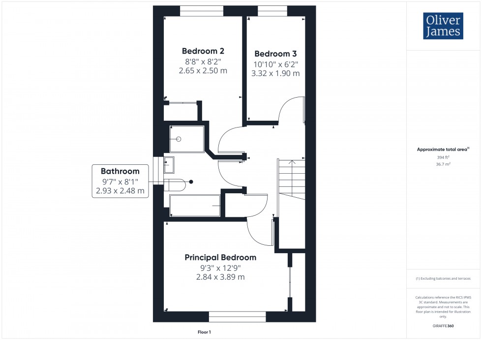 Floorplan for Fox Hole Close, Warboys, PE28