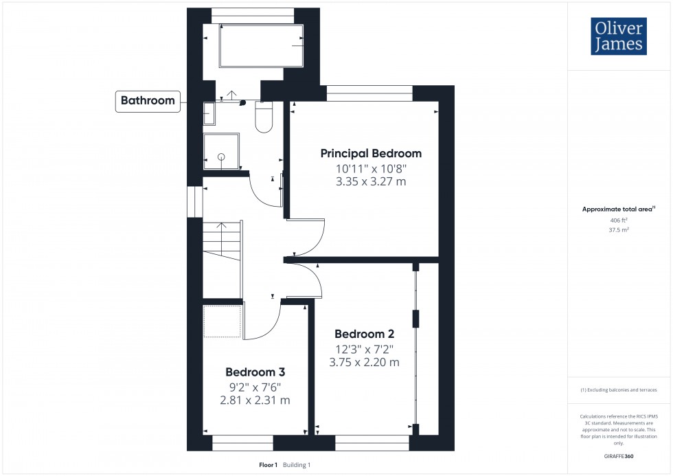Floorplan for Park View, Great Stukeley, PE28
