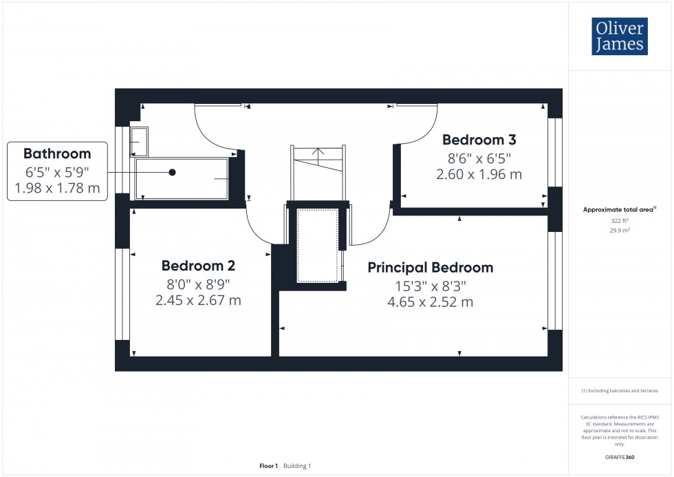 Floorplan for Westfield Road, Sawtry, PE28