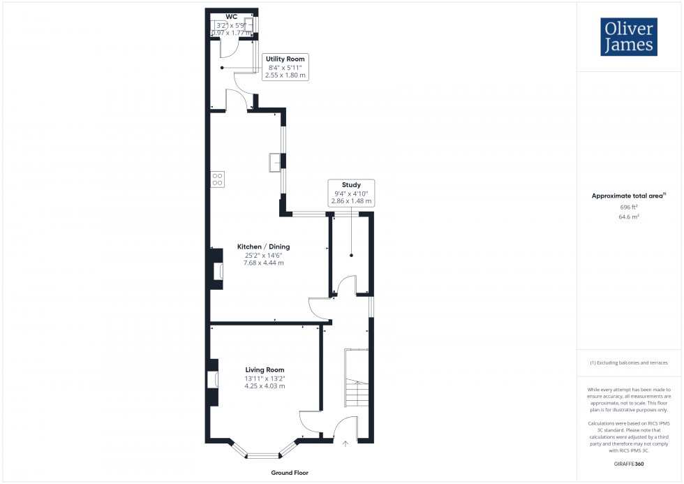 Floorplan for Blenheim Road, Ramsey, PE26